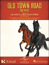 Old Town Road (Remix) piano sheet music cover